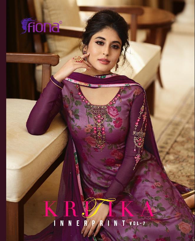 Fiona Nyra Vol 1 Nx Digital Printed Dola Silk Jacquard Dress Material  Collection At Wholesale Rate | Bridal gown trends, Pakistani dress design,  Embroidery suits