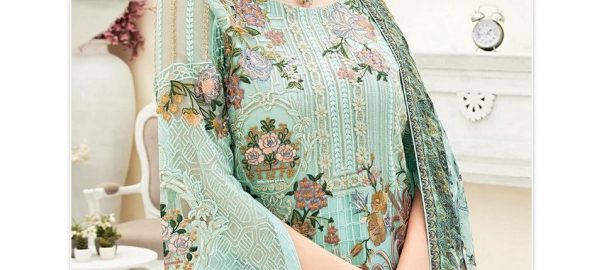 Cosmos Fashion Cosmos   Aayra Vol.13 Faux Georgette Un Stitched Ladies Salwar Suit Manufacturers India For Retailers