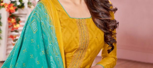 Kapil Trendz Kapil Trends   Daairy Don Vol.25 Cotton Semi Stitch Ladies Salwar Suit Supplier Textile Market Australia Best Collection