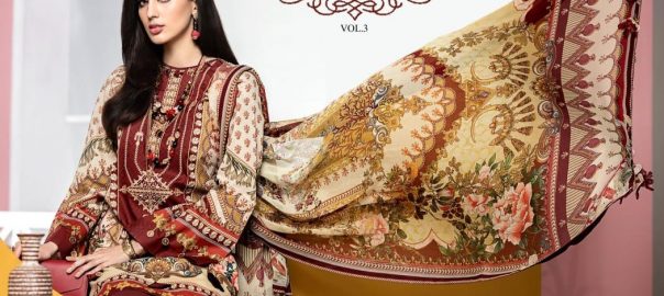 Luxury Lawn - Agha Noor vol.3  Lawn Cotton Pure Lawn lawn malmal Latest Casual Cotton Printed factory direct wholesale clothing india