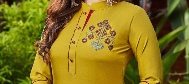 Manas   Anishka Vol.5 Reyon Readymade Wholesale Supplier Kurti Market India For Online Seller
