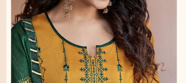 Panch Ratna   Meraki Chinon Un Stitched Buy Bulk Salwar Suit Textile Market United Kingdome Uk Factory Rate