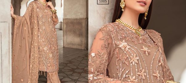 Serene   Zarqoon Dull Santoon Un Stitched Women Salwar Suit Exporter Textile Market Gujarat Best Collection