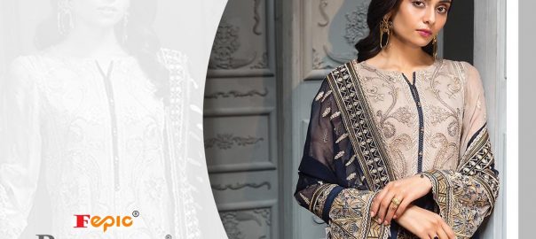 Fepic   Rosemeen Meenara Santoon Un Stitched Wholesale Distributer Salwar Suit Textile Market Ahmedabad For Retailers