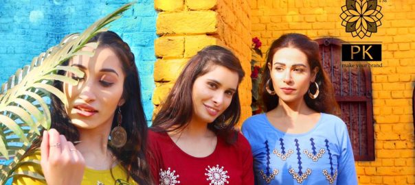Pk   Fashion Rainbow Vol.3 One Piece Readymade Wholesale Catalogs Kurti Market Gujarat Catalog