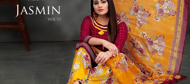 Ssc   Jasmin Vol.11 Casual Un Stitched Ladies Cotton Printed Wholesaler Canada For Wholesale Dealer