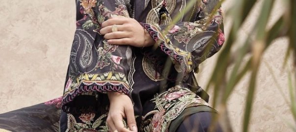 Shraddha Designer Shraddha Desginer   Vintage Vol.4 Lawn Cotton Printed Heavy Embroidery Un Stitched Women Salwar Suit Supplier Textile Market Canada Best Catalogue