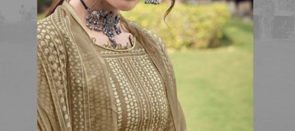 Tanishk Fashion   Manjhi Traditional Batic Style Un Stitched Ladies Salwar Suit Supplier Ahmedabad Eid Collection