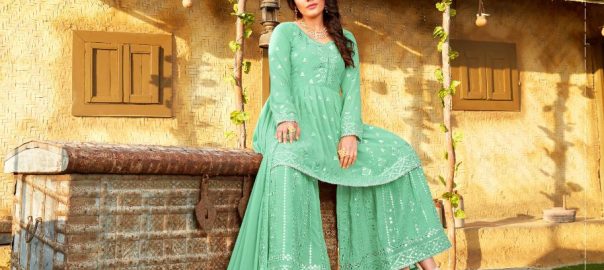 Your Choice   Magic Real Georgette Readymade Buy Bulk Salwar Suit Market Mumbai Cheap Rate