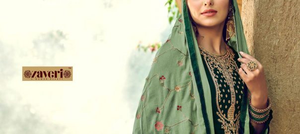 Zaveri   Gajban Vol.1 Rajasthani Un Stitched Wholesalers Salwar Suit Ahmedabad Catalogue