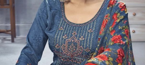 Alok Suits Alok Suit   Aabroo Pure French Self Print Un Stitched Salwar Suit Wholesalers Online Market India Best Collection