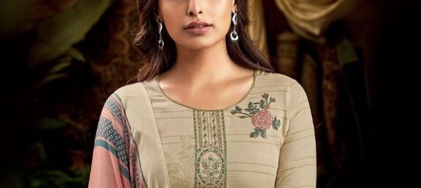 Sanna Fashion   Alena Pure Jam Silk Digaital Printig White Fancy Work Un Stitched Salwar Suit Wholesale Supplier Textile Market Gujarat Factory Rate
