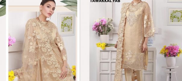 Tawakkal Fab   Gulaal Vol.4 Santoon Un Stitched Evening Salwar Suit Wholesale Textile Market Canada Cheap Rate