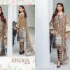 SHREE FAB – CHEVRON LUXURY LAWN COLLECTION VOL-03 SILVER DUPPTA