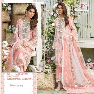 Hoor Tex – D No 22009    Pakistani Single Wholesale Catalog Festival