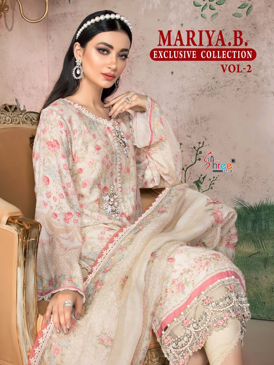 Shree Fab - Maria b exclusive llt vol.2 (COTTON DUPPTA)
