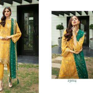 Hoor Tex – D.No.23014     Single Wholesale Catalog Ramzan Specia