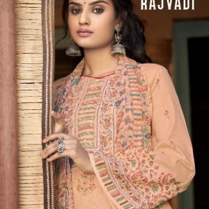 Levisha – Rajvadi  Cotton Kani Digital Print  Fancy Salwar Suit Wholesale Catalog Casual