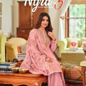 Eba Lifestyle – Nyra Vol.3     Salwar Suit Wholesale Catalog Festival