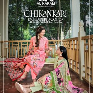 AL KARAM – CHIKENKARI VOL 01     Salwar Suit Wholesale Catalog Any Occasion