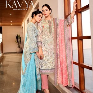 Zulfat Designer Suits – Kavya Vol.2     Salwar Suit Wholesale Catalog Casual Wear