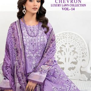 Shree Fab – Chevron vol.14 Chiffon Duptta