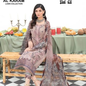 Al Karam – Kesariya Vol.8    Pakistani Salwar Suit Wholesale Catalog Daawat