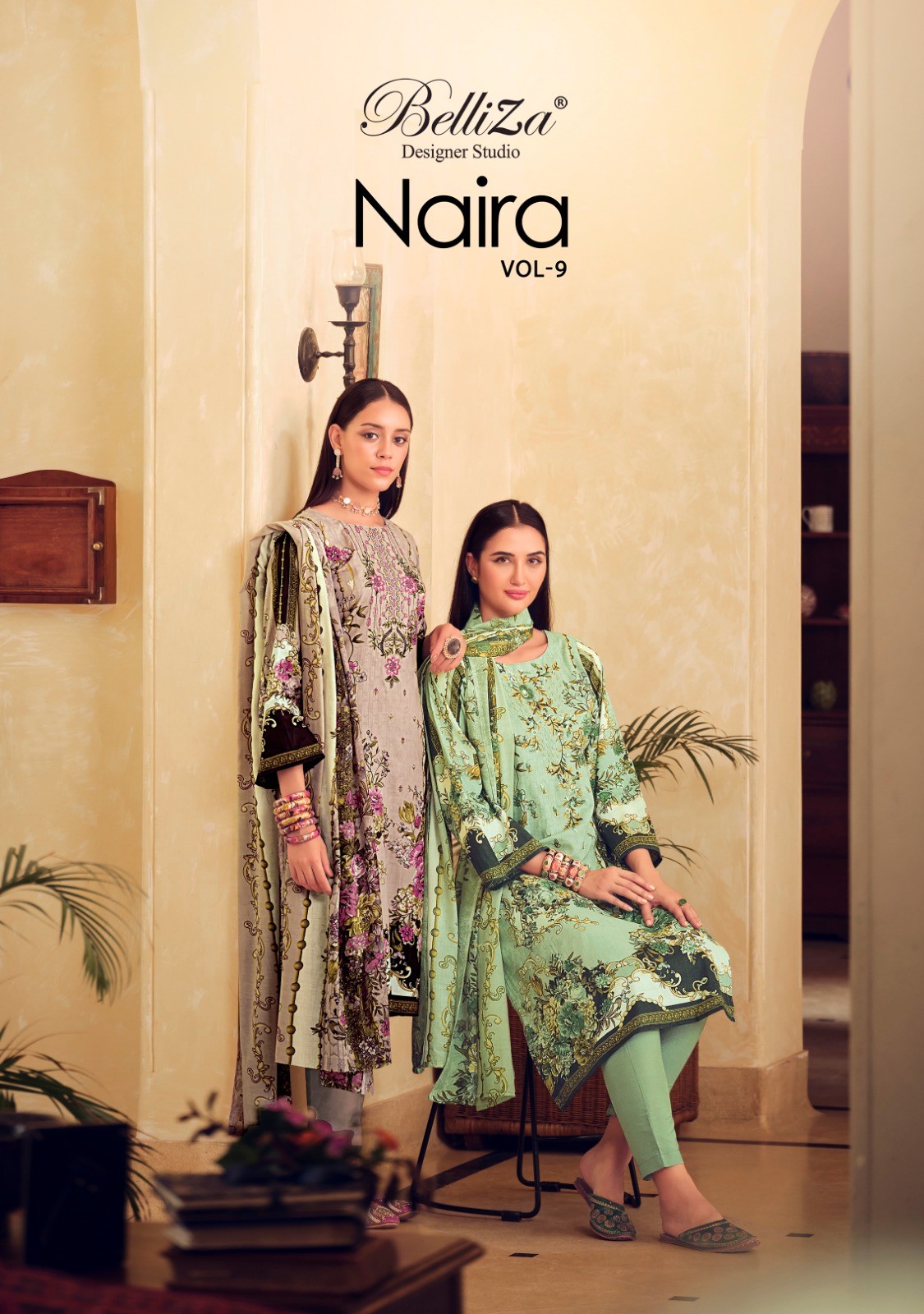 Pakistani Lawn Suiits catalog | Kesariya Alkaram vol 3