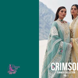 Dinsaa Suit – Crimson super summer Collecton vol.1