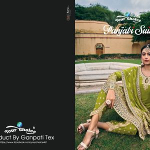 Your Choice – Pujabi Suit     Readymade Wholesale Catalog Party Wear