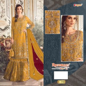 FEPIC – ROSEMEEN 1740     Salwar Suit Wholesale Catalog Reception