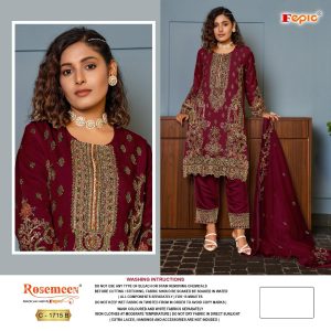 FEPIC – ROSEMEEN 1715     Salwar Suit Wholesale Catalog Ramzan Special