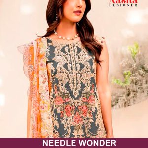 Aasha Designer – Needle Wonder Vol.2 Cotton Duptta     Salwar Suit Wholesale Catalog Any Occasion