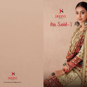 DEEPSY SUITS – Bin Saeed Vol.7     Salwar Suit Wholesale Catalog Any Occasion