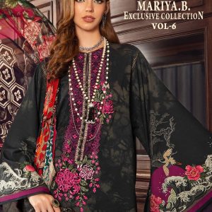 Shree Fab – Maria B Exclusive Collection Vol.6 Ciffon Duptta     Salwar Suit Wholesale Catalog Ramzan Special