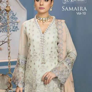 AL KHUSHBU – Samaira Vol.10     Salwar Suit Wholesale Catalog Any Occasion