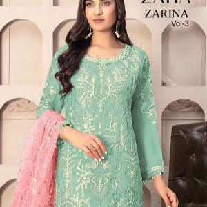 Zaha – Zarina Vol.3     Salwar Suit Wholesale Catalog Ramzan Special