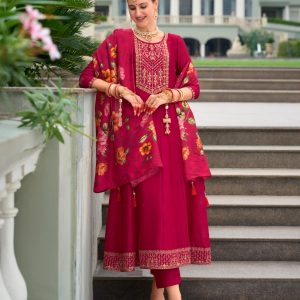 Lily & Lali – Karwa Anarkali     Readymade Wholesale Catalog Party Wear