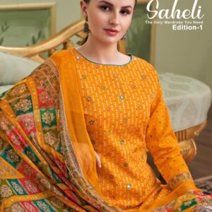 Alok Suit – Saheli     Salwar Suit Wholesale Catalog Any Occasion