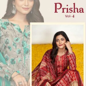 PPF – Prisha Vol.4     Cotton Printed Wholesale Catalog Casual Wear