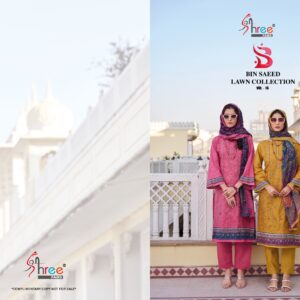 Shree Fab – Bin Saeed lawn Vol.16