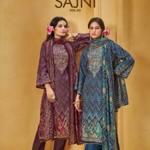 Zulfat Designer Suits – Sajani Vol.3     Salwar Suit Wholesale Catalog Any Occasion