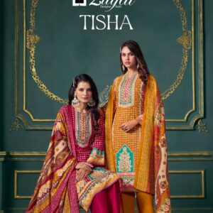 Zulfat Designer Suits – Tisha     Salwar Suit Wholesale Catalog Any Occasion