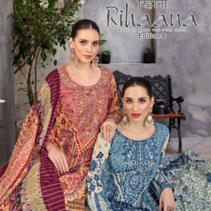 Alok Suit – Rihaana Vol.6     Salwar Suit Wholesale Catalog Any Occasion