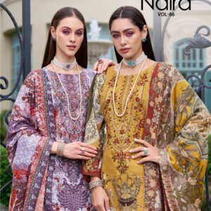 BelliZa DesigNer StuDio – Naira Vol.86     Salwar Suit Wholesale Catalog Any Occasion