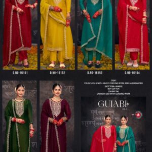 Triple – Gulabi Vol.2     Salwar Suit Wholesale Catalog Any Occasion