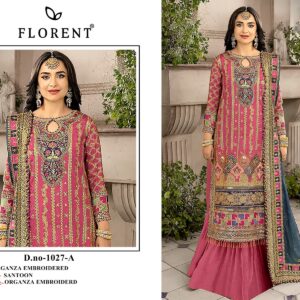 Florent – D.No.1027     Salwar Suit Wholesale Catalog Any Occasion