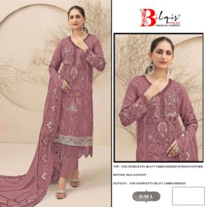 Bilqis – D.No.98     Salwar Suit Wholesale Catalog Festival