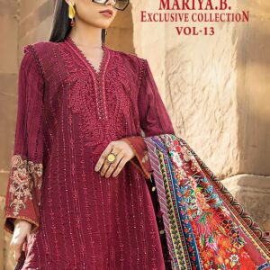 Shree Fab – Maria B Exclusive Vol.13 Cotton Duptta     Salwar Suit Wholesale Catalog Any Occasion