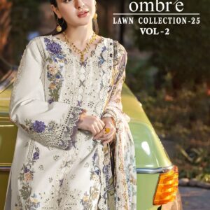 Shree Fab – Ombre lawn collection 2025 vol.2 Cotton Duptta